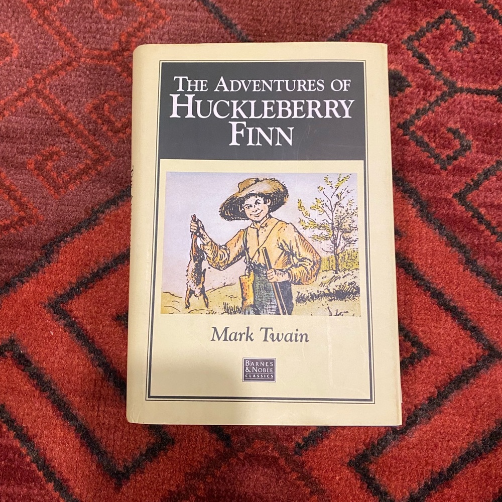 Huckleberry Finn Hardcover Book